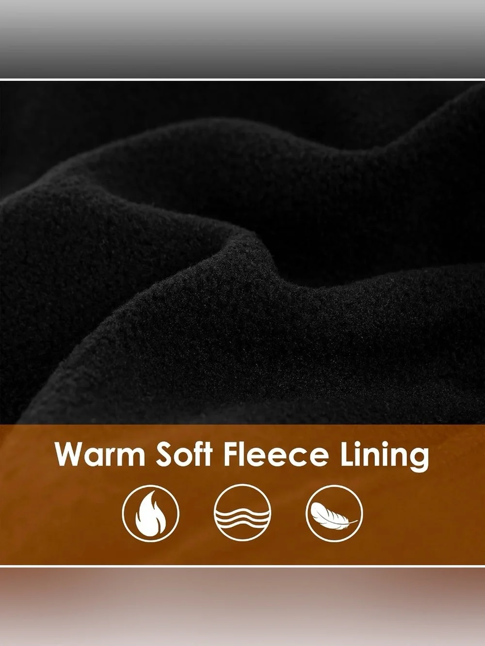 Men's Black Insulated Face Mask Balaclava - Brand